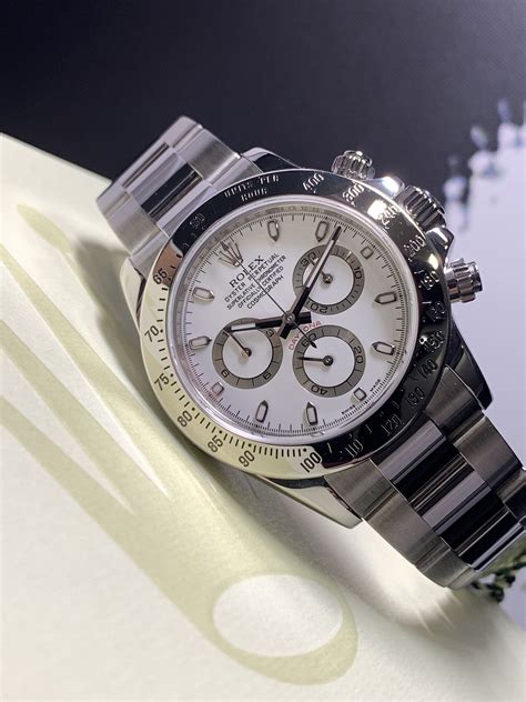 rolex daytona 2017 white dial|Rolex daytona for sale white.